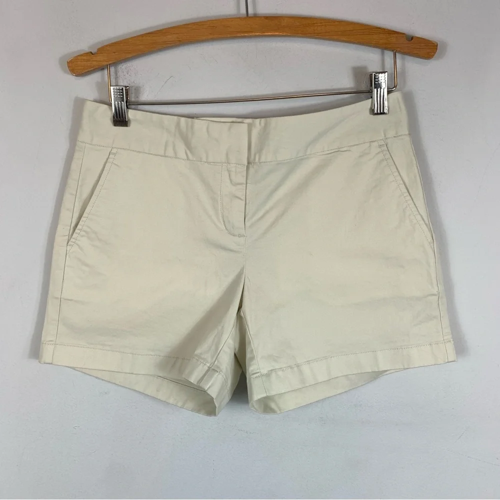 Vineyard Vines Classic Chino White Cream Shorts_4